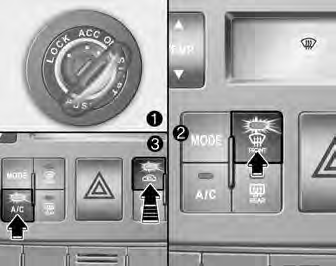 Comment annuler ou ramener le désembuage du système de climatisation