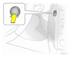 Opel Zafira. Démarrage avec le bouton start/stop