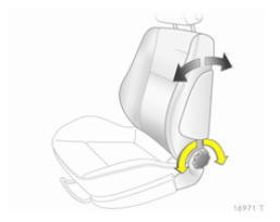 Opel Zafira. Dossiers de siège