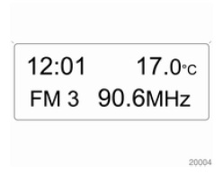 Opel Zafira. Triple affichage d'informations