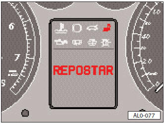 Lorsque le contact est mis et pendant que